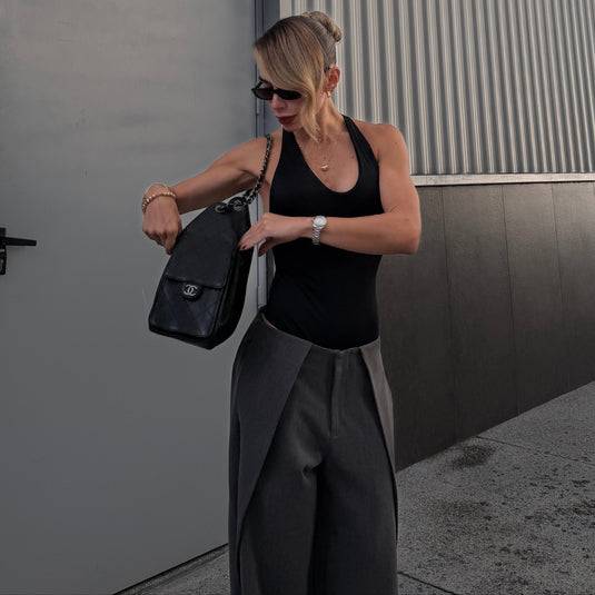 Staple bodysuit negro