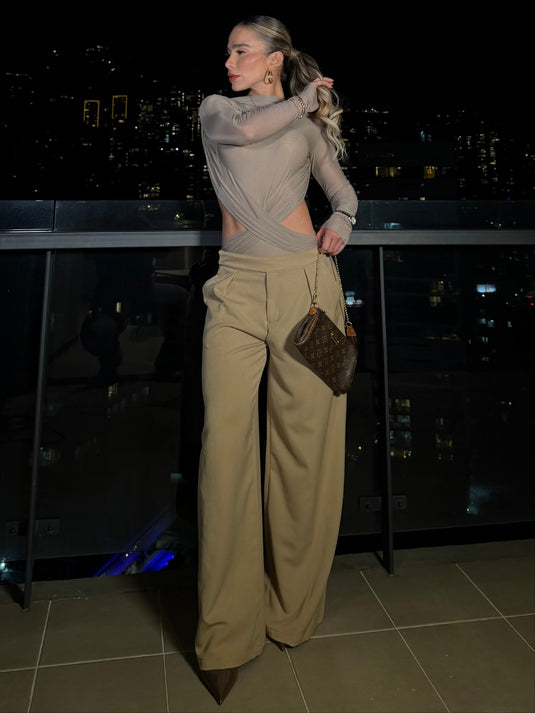 ELIOR BODYSUIT MOCCA