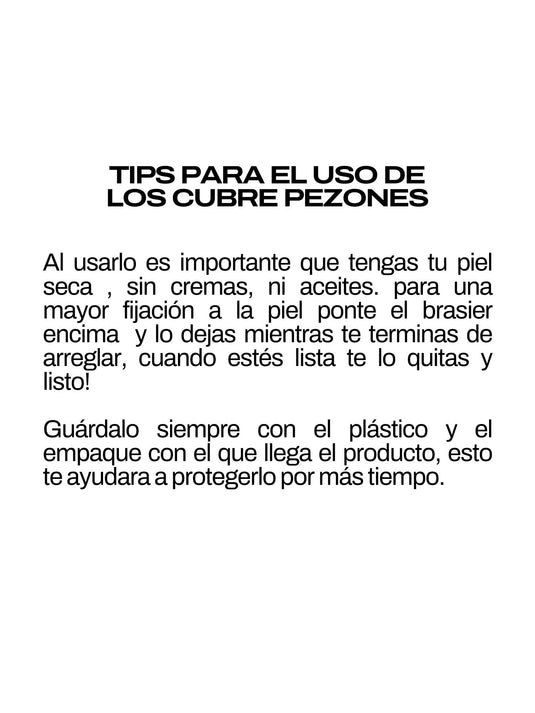 Cubre pezones ultra delgado invisible