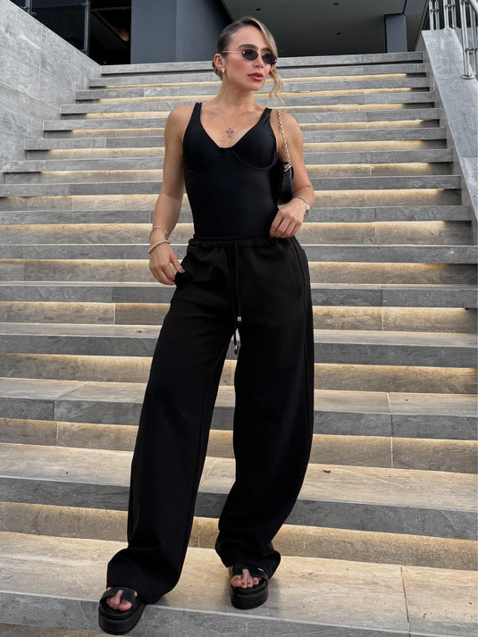 SCULPT BODYSUIT NEGRO