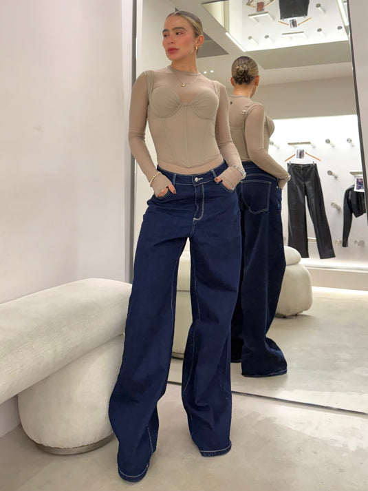 FEVER JEAN AZUL OSCURO