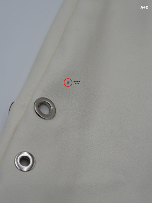 MUESTRA (A42): THE SHIFT LEATHER DRESS