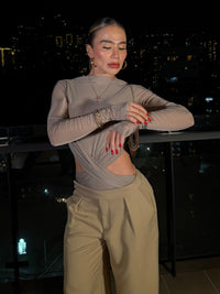 ELIOR BODYSUIT MOCCA