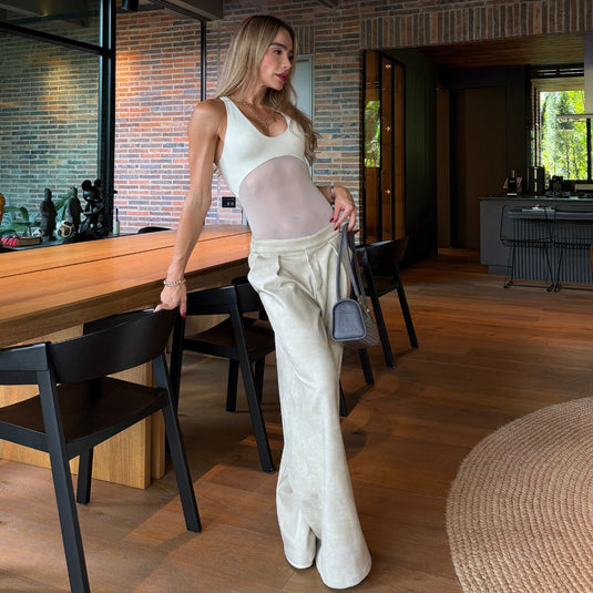 Sienna bodysuit marfil