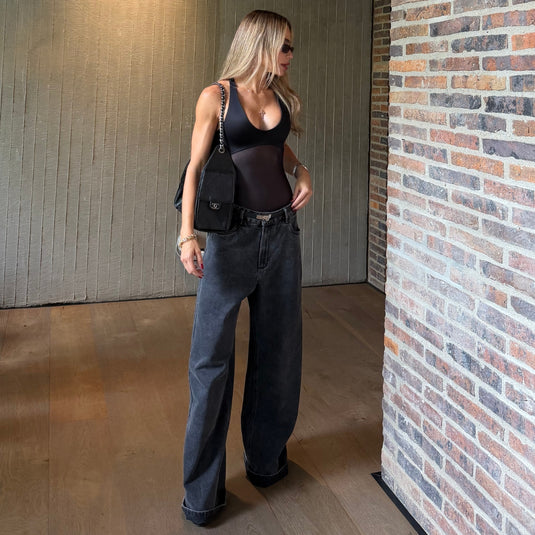 Rove jean negro