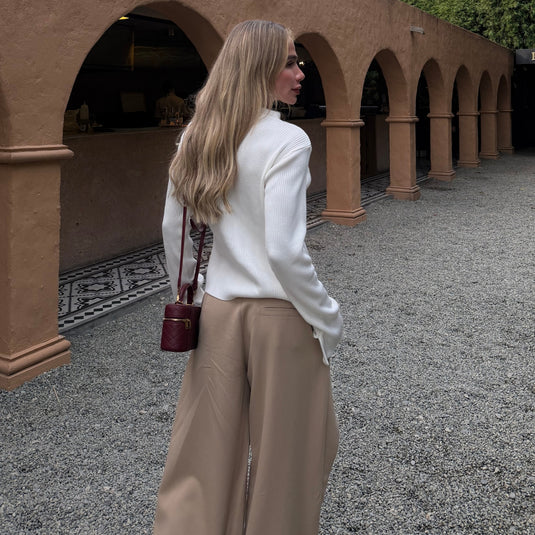 Valentine blouse crema