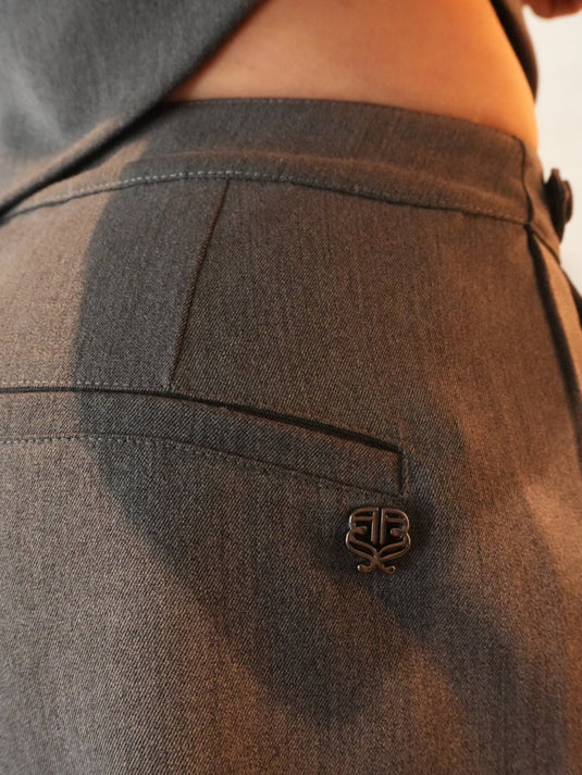 TAILOR SHORT GRIS