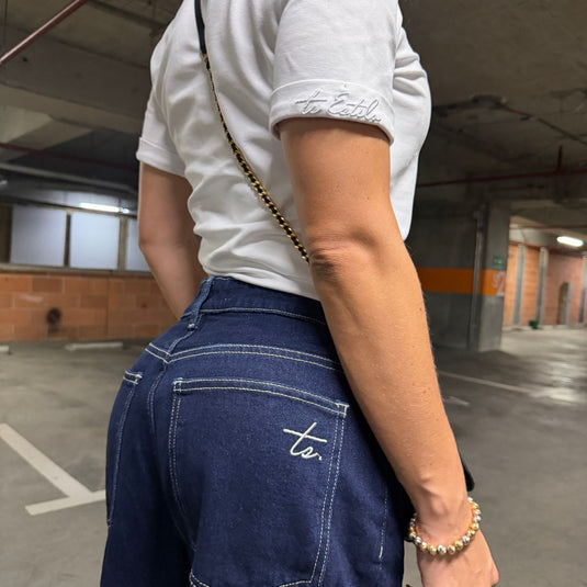 Classic t-shirt blanca