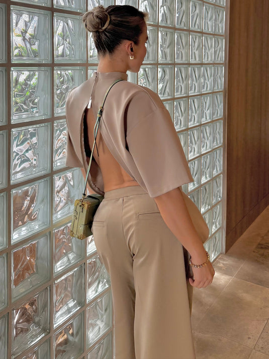 BLUSON MATE CAFÉ CLARO