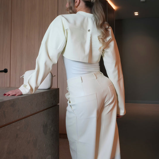 Rue pants marfil