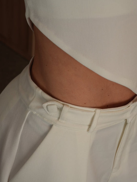 TAILOR SHORT BLANCO HUESO