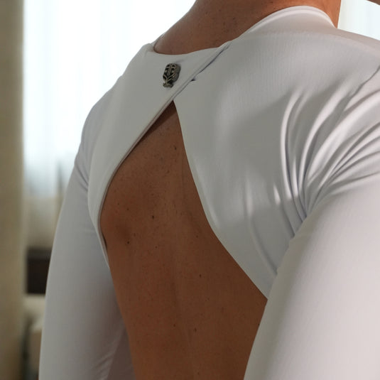 Contour bodysuit blanco