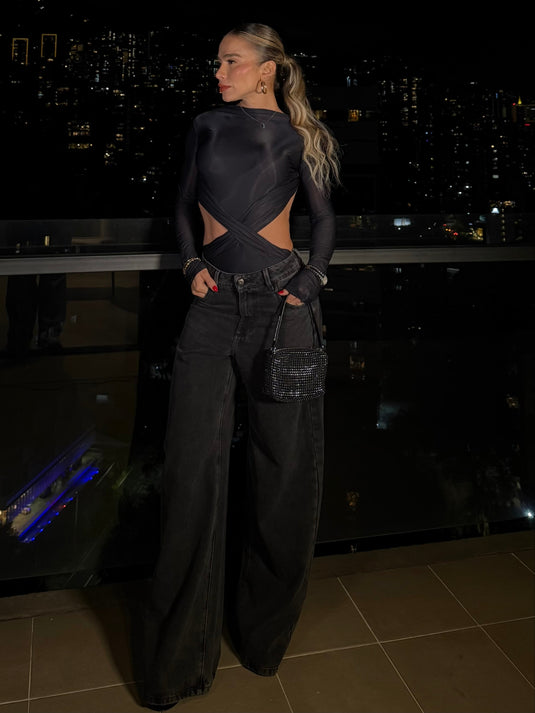 ELIOR BODYSUIT NEGRO