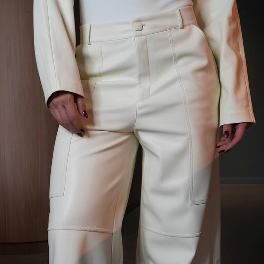 Rue pants marfil