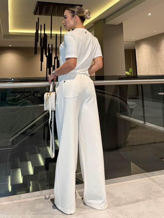 LEEWAY PANTS MARFIL